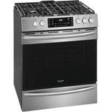Frigidaire - 30'' Front Control Gas Range with Air Fry - Stainless Steel