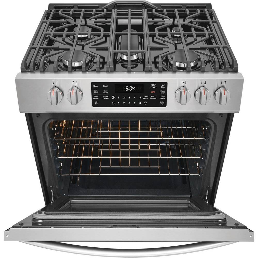 30'' Front Control Gas Range with Air Fry