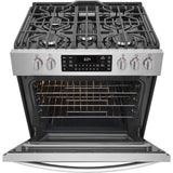 30'' Front Control Gas Range with Air Fry