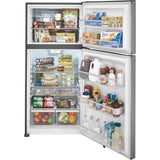 20 Cu Ft Top Mount ADA Estar Glass Shelves
