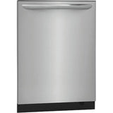 Frigidaire - 24'' Built-In Dishwasher with Dual OrbitClean Wash System - Stainless Steel