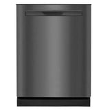 Frigidaire - 24'' Built-In Dishwasher with Dual OrbitClean Wash System - Black Stainless Steel