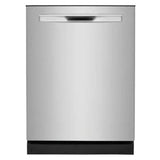 Frigidaire - 24'' Built-In Dishwasher with Dual OrbitClean Wash System - Stainless Steel