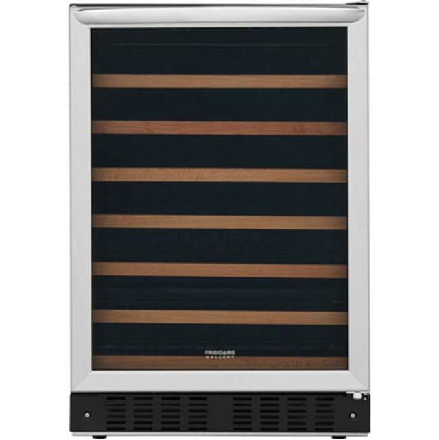 Frigidaire - 52 Bottle Wine Cooler - Stainless Steel
