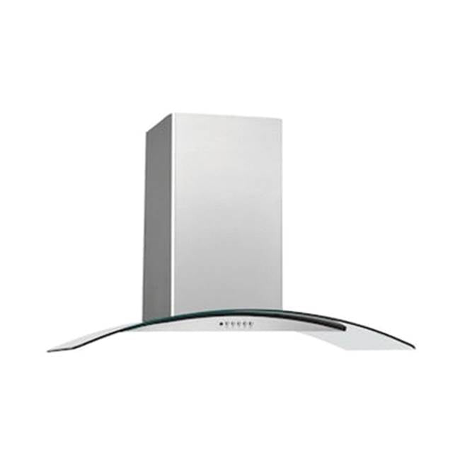 42'' Glass Canopy Island Hood