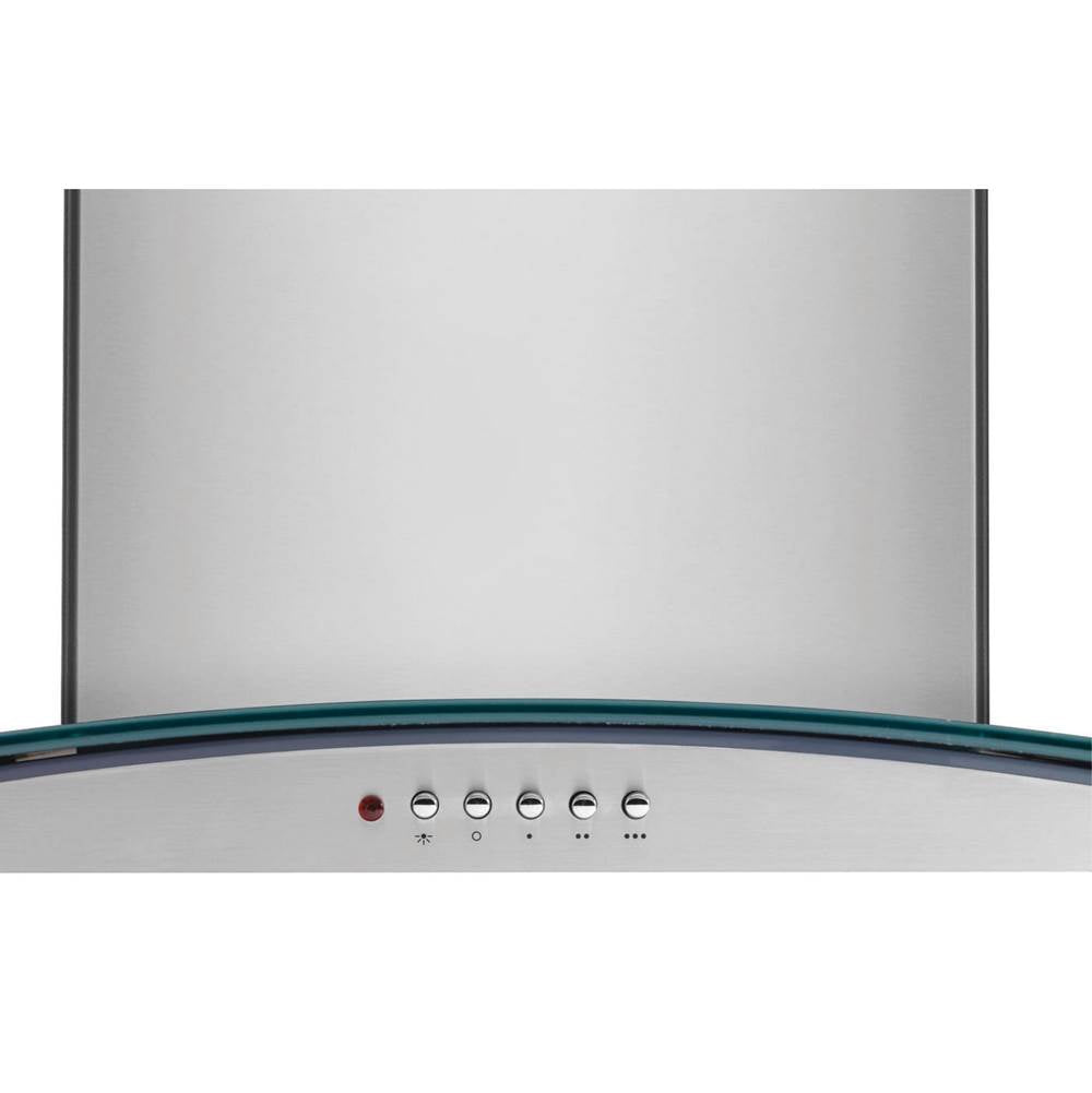 36'' Glass Canopy Wall-Mount Hood