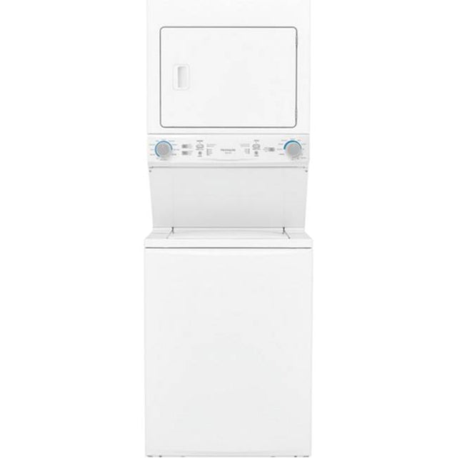 Frigidaire - Electric Washer/Dryer Laundry Center - 3.9 Cu. Ft Washer and 5.6 Cu. Ft. Dryer - White