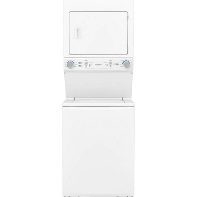 Frigidaire - Gas Washer/Dryer Laundry Center - 3.9 Cu. Ft Washer and 5.6 Cu. Ft. Dryer - White