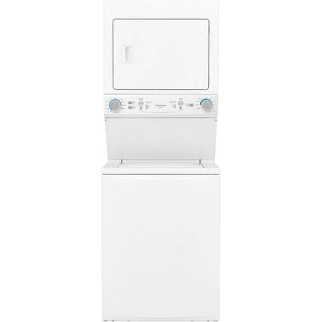 Frigidaire - Gas Washer/Dryer Laundry Center - 3.9 Cu. Ft Washer and 5.6 Cu. Ft. Dryer - White