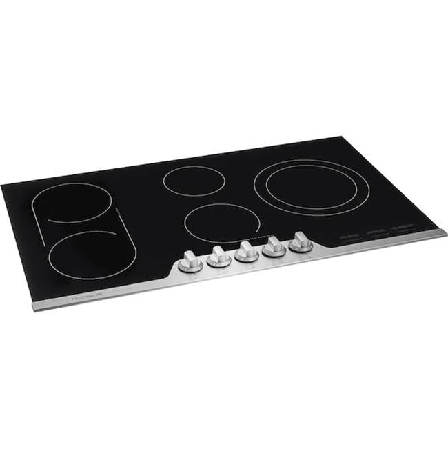Frigidaire - 36'' Electric Cooktop - Stainless Steel