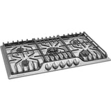Frigidaire - 36'' Gas Cooktop with Griddle - Stainless Steel