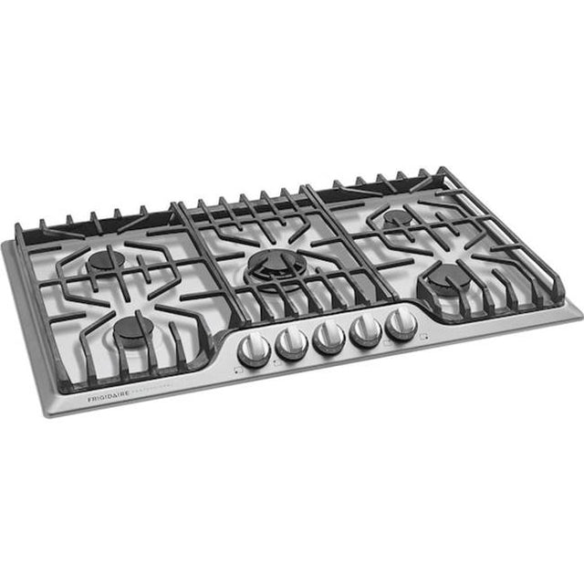 Frigidaire - 36'' Gas Cooktop with Griddle - Stainless Steel