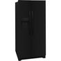 Frigidaire - 22.2 Cu Ft 33'' SD Side by Side Refrigerator Smooth Finish - Black