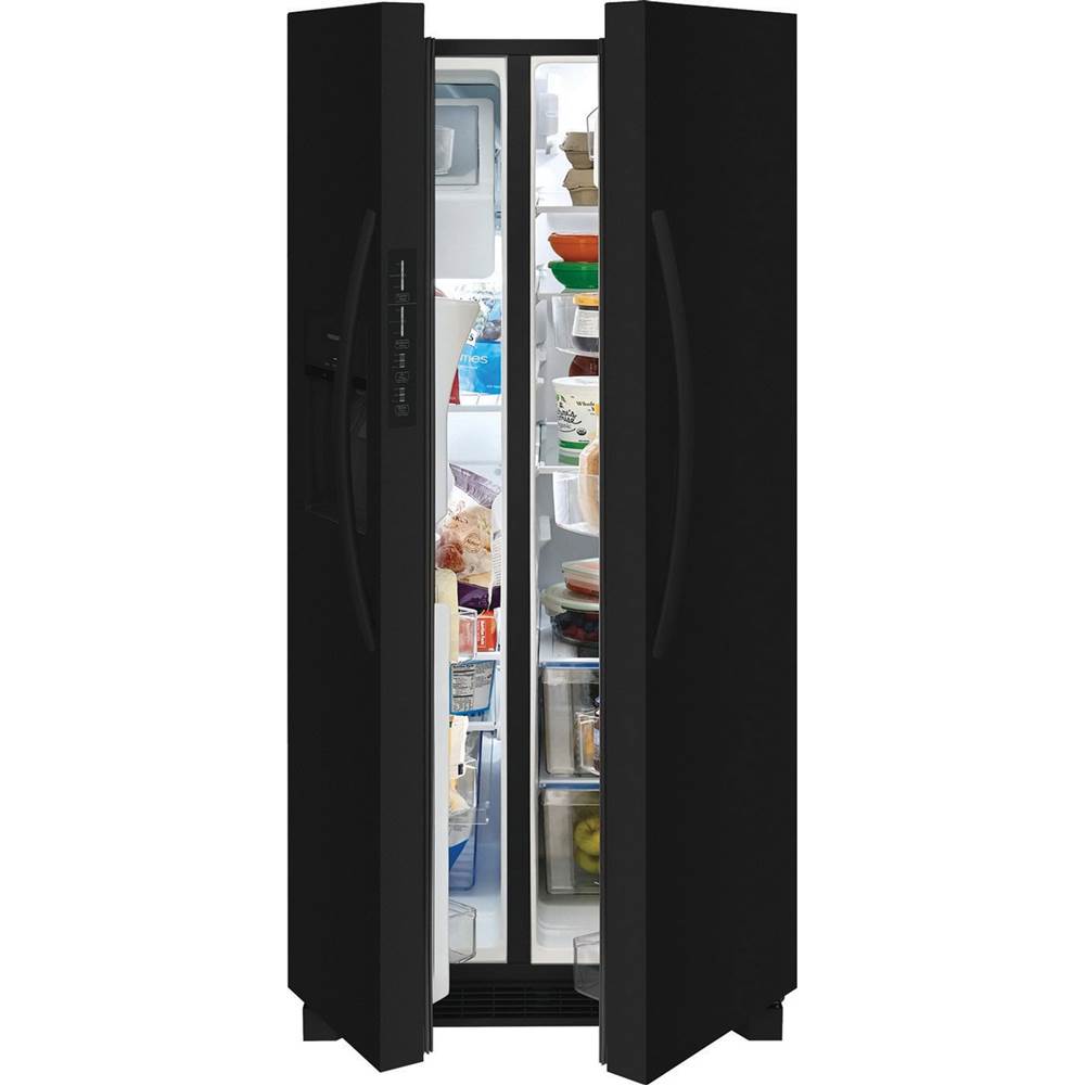 22.2 Cu Ft 33'' SD Side by Side Refrigerator Smooth Finish