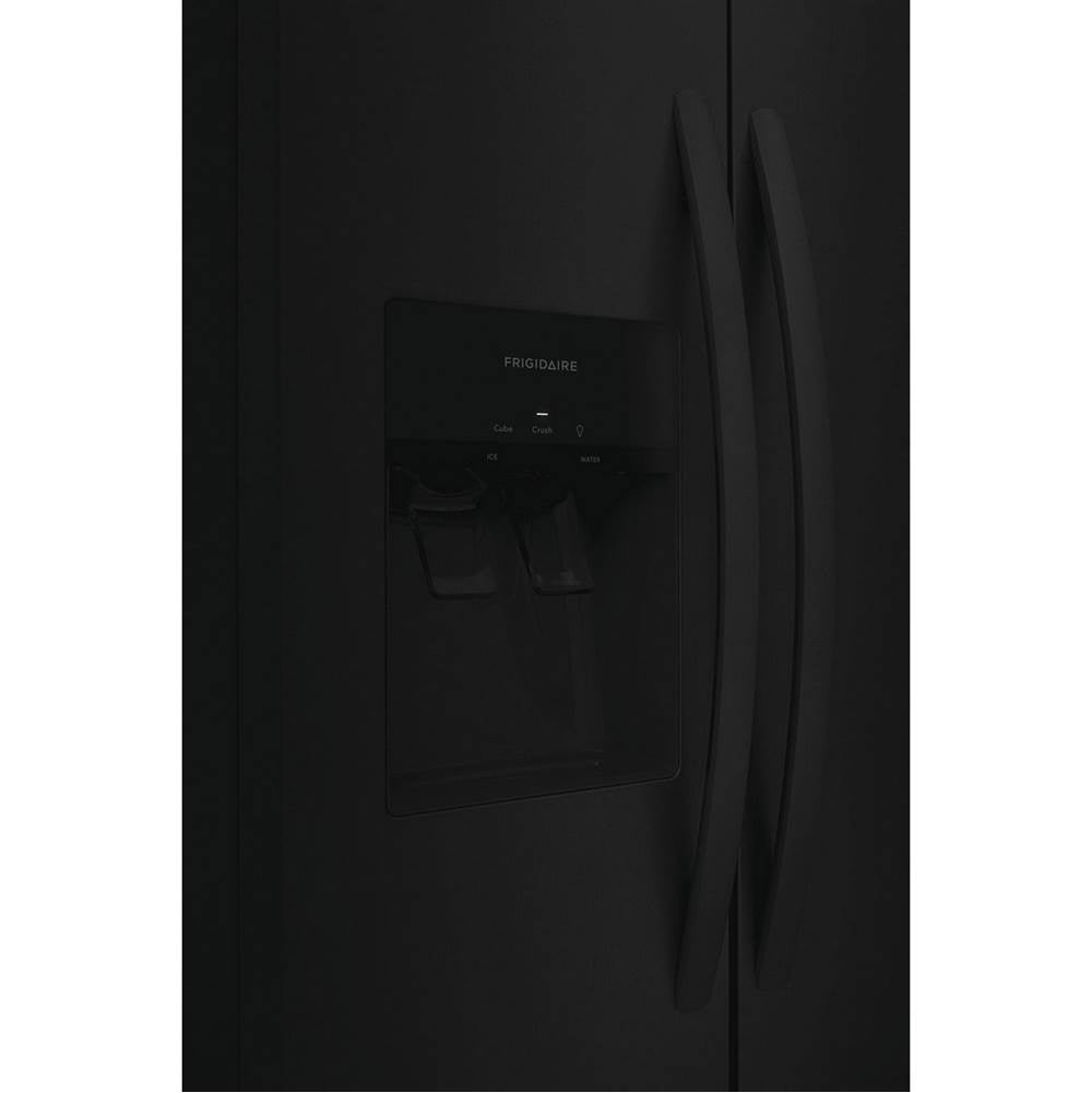 22.2 Cu Ft 33'' SD Side by Side Refrigerator Smooth Finish