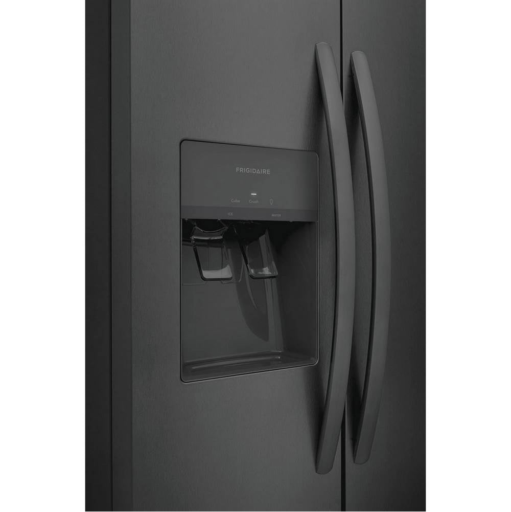 22.2 Cu Ft 33'' SD Side by Side Refrigerator Smooth Finish