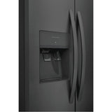 22.2 Cu Ft 33'' SD Side by Side Refrigerator Smooth Finish