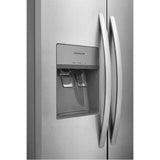 22.2 Cu Ft 33'' SD Side by Side Refrigerator Smooth Finish