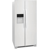 Frigidaire - 22.2 Cu Ft SD Side by Side Refrigerator Smooth Finish - White