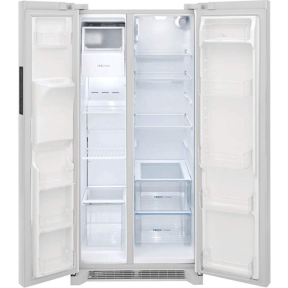 22.2 Cu Ft 33'' SD Side by Side Refrigerator Smooth Finish