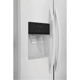 22.2 Cu Ft 33'' SD Side by Side Refrigerator Smooth Finish