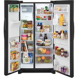 25.6 Cu Ft 36'' SD Side by Side Refrigerator