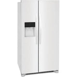 Frigidaire - 25.6 Cu Ft SD Side by Side Refrigerator - White