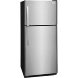 Frigidaire - 20.5 Cu. Ft. Top Freezer Refrigerator - Stainless Steel