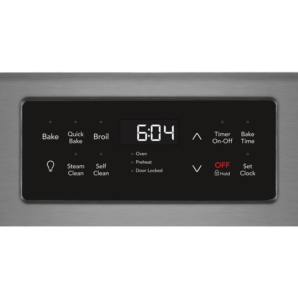30'' Freestanding Electric Range with Steam Clean