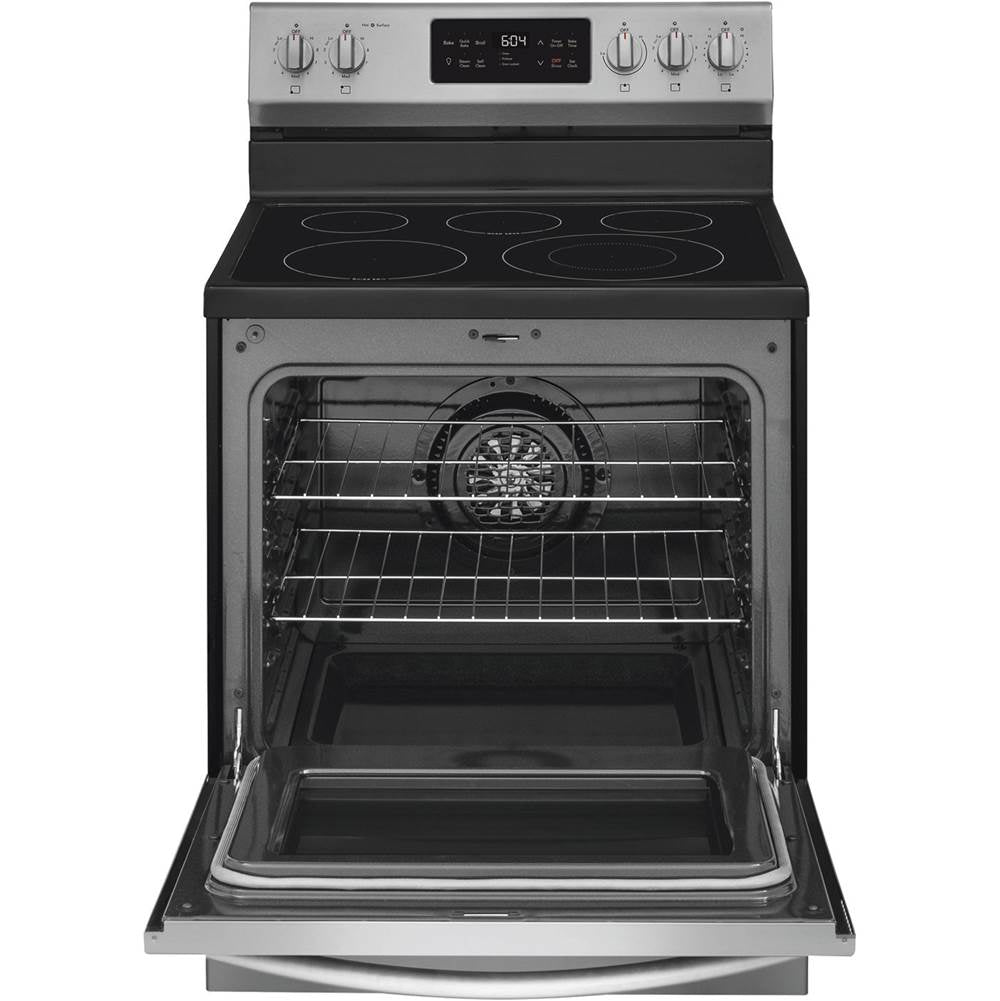30'' Freestanding Electric Range with Steam Clean