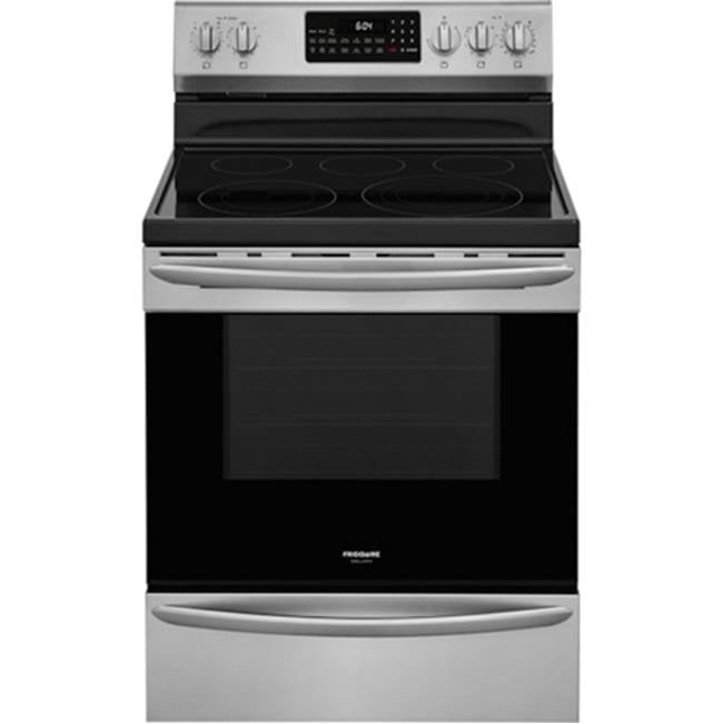 Frigidaire - 30'' Freestanding Electric Range with Air Fry - Stainless Steel