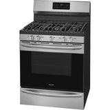 30'' Freestanding Gas Range with Steam Clean
