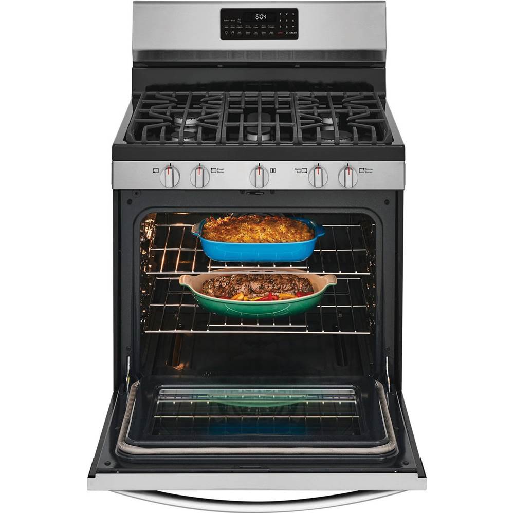 30'' Freestanding Gas Range with Air Fry