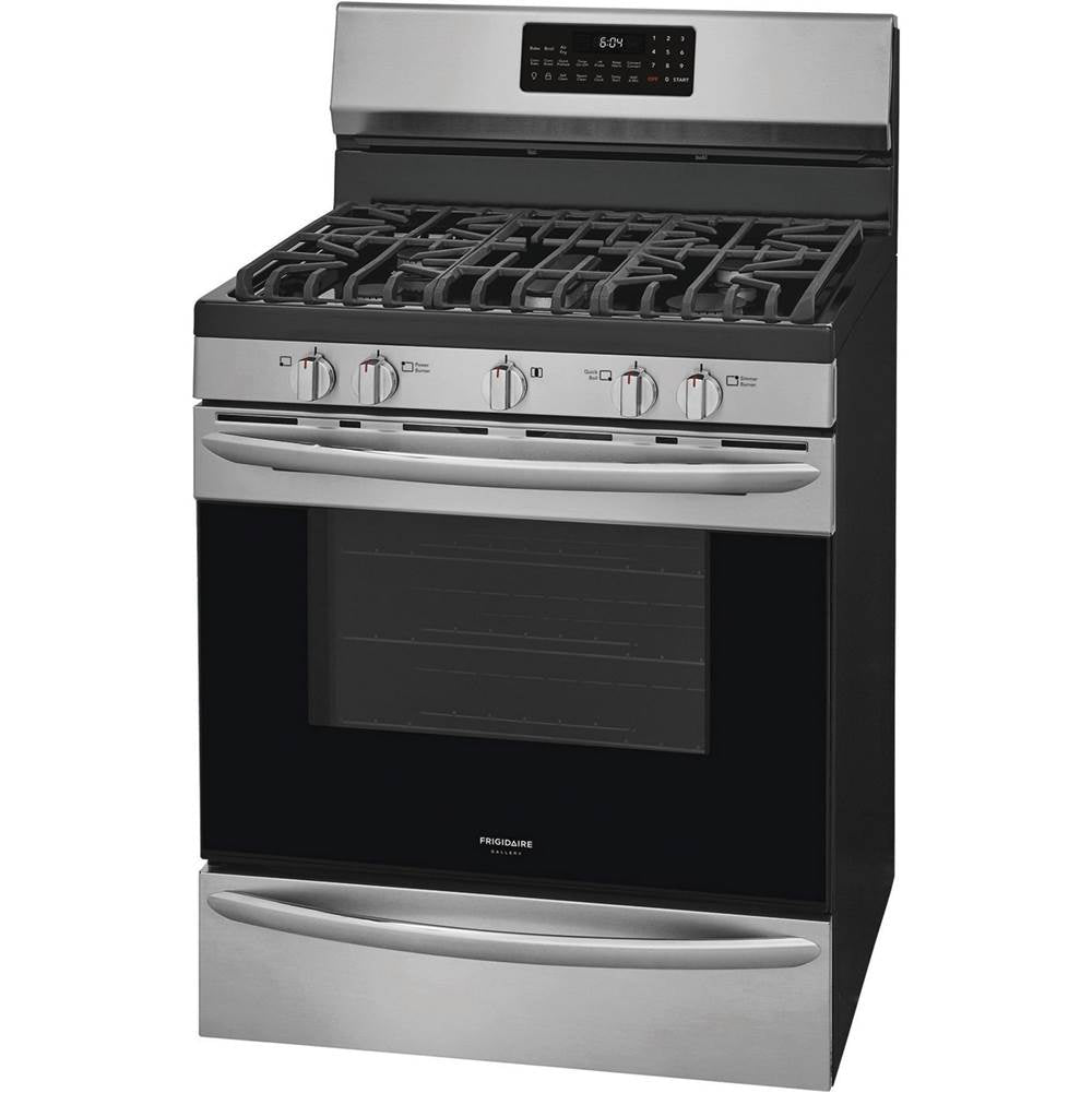 30'' Freestanding Gas Range with Air Fry