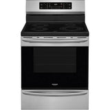 Frigidaire - 30'' Freestanding Induction Range with Air Fry - Stainless Steel