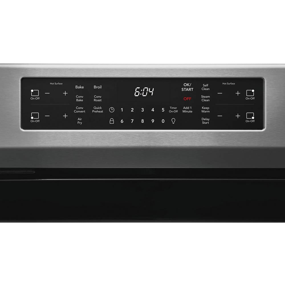 30'' Freestanding Induction Range with Air Fry