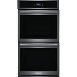 Frigidaire - 27'' Electric Double Wall Oven - Black Stainless Steel