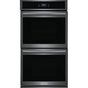 Frigidaire - 27'' Electric Double Wall Oven - Black Stainless Steel