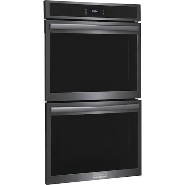 Frigidaire - 30'' Electric Double Wall Oven - Black Stainless Steel