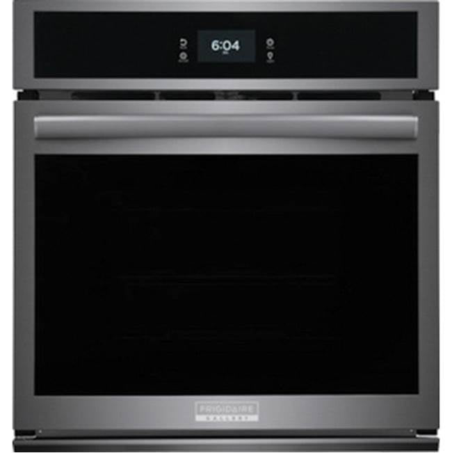 Frigidaire - 27'' Electric Single Wall Oven - Black Stainless Steel