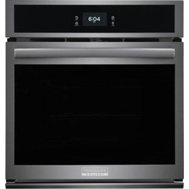 Frigidaire - 27'' Electric Single Wall Oven - Black Stainless Steel