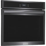 Frigidaire - 30'' Electric Single Wall Oven - Black Stainless Steel