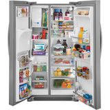 25.6 Cu Ft 36'' SD Side by Side Refrigerator ADA Estar