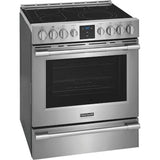 Frigidaire - Frigidaire Professional 30'' Front Control Electric Range with Air Fry - Stainless Steel