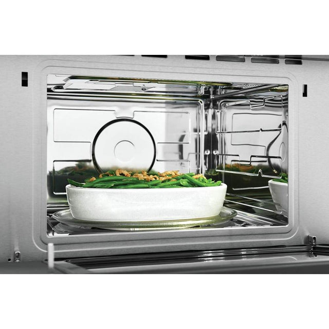Frigidaire - 30'' Built-In Microwave Oven with Drop-Down Door - Black Stainless Steel