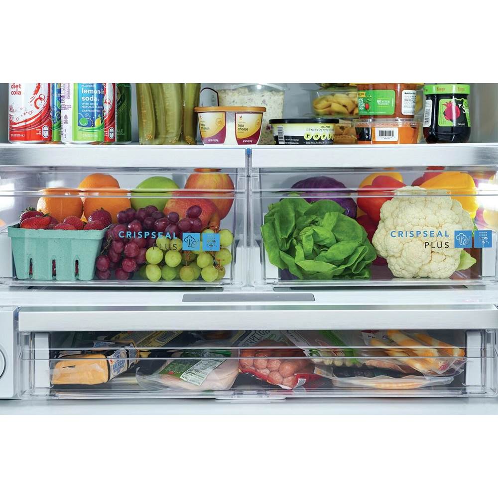 Frigidaire - 27.8 Cu. Ft. French Door Refrigerator - Stainless Steel