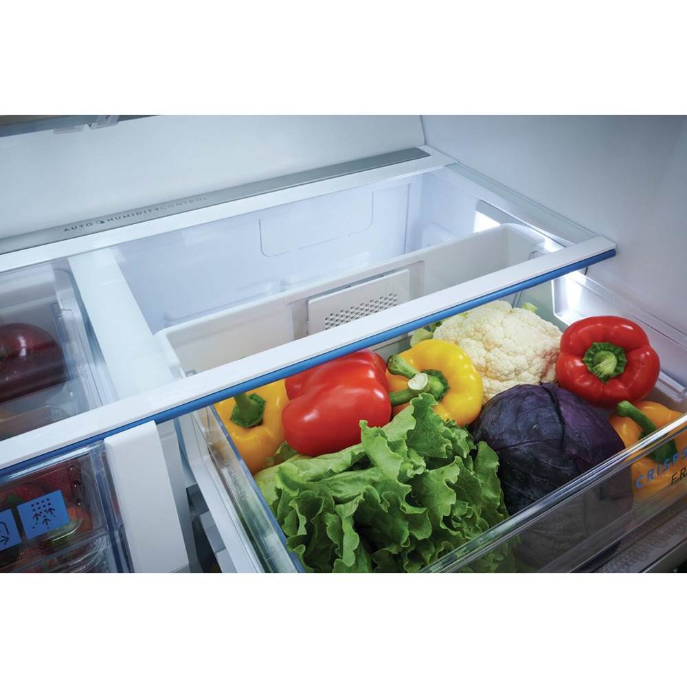 Frigidaire - 21.5 Cu. Ft. Counter-Depth 4-Door French Door Refrigerator
