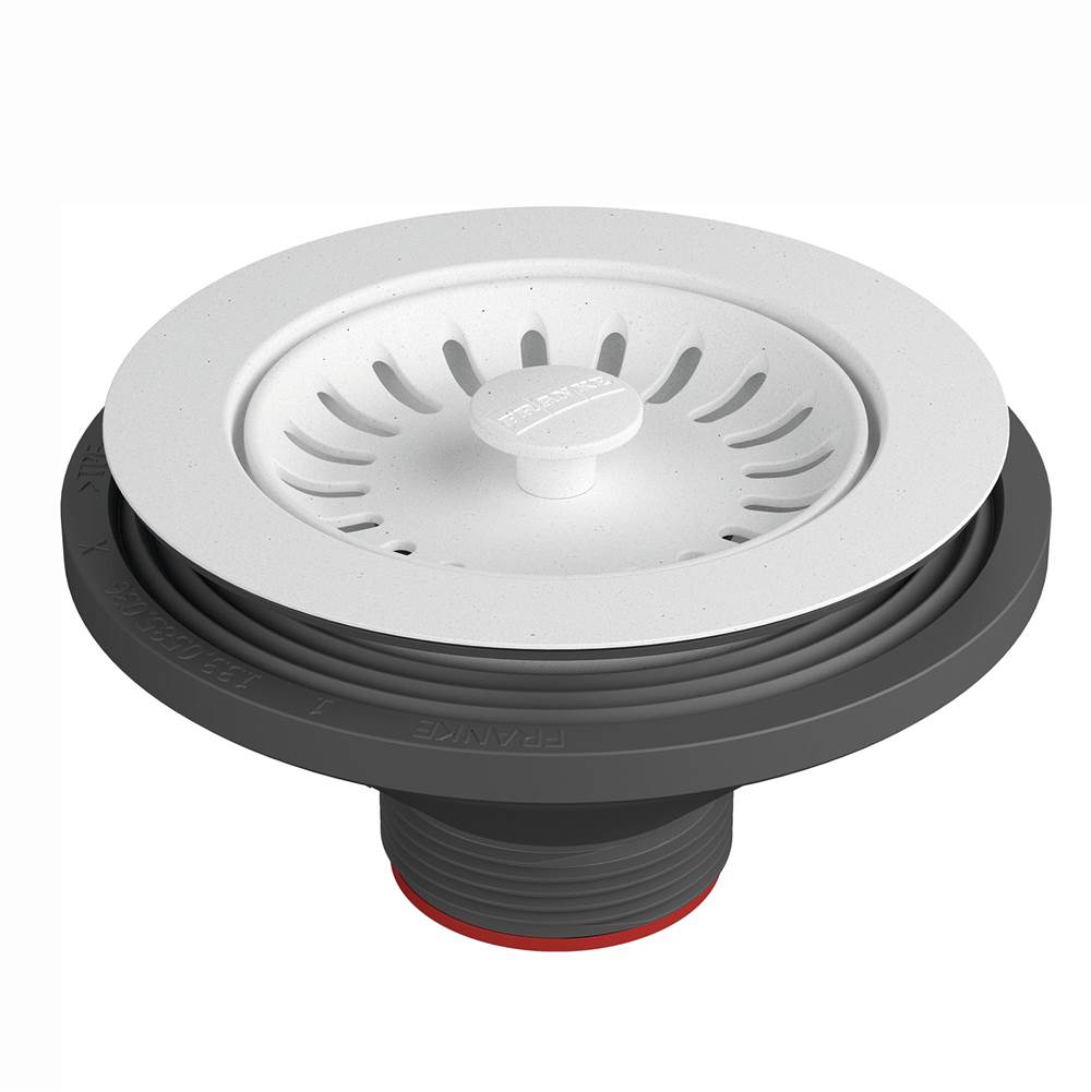 Franke - Colorline Sink Strainer Assembly - Polar White - Polar White