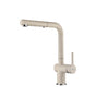 Franke - 12.25-inch Contemporary Single Handle Pull-Out Faucet in Champagne, ACT-PO-CHA