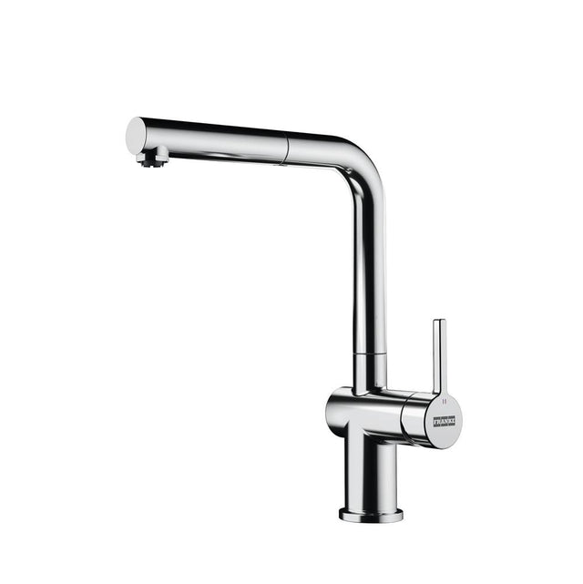 Franke - 12.25-inch Contemporary Single Handle Pull-Out Faucet in Polished Chrome, ACT-PO-CHR